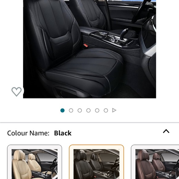 Chevy Malibu leather car seat covers - Picture 2 of 2